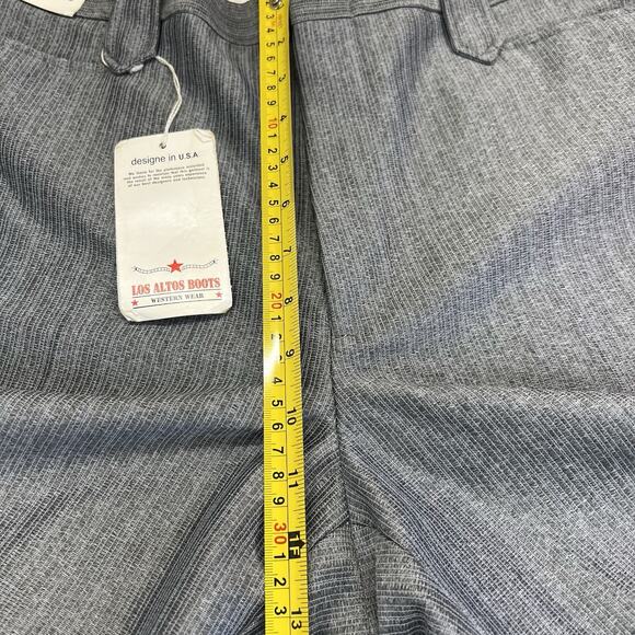 VTG Los Altos Boots NWT Men’s Pants Slacks Western Cowboy Size 36-38 X 31 -5S616 - Picture 10 of 12